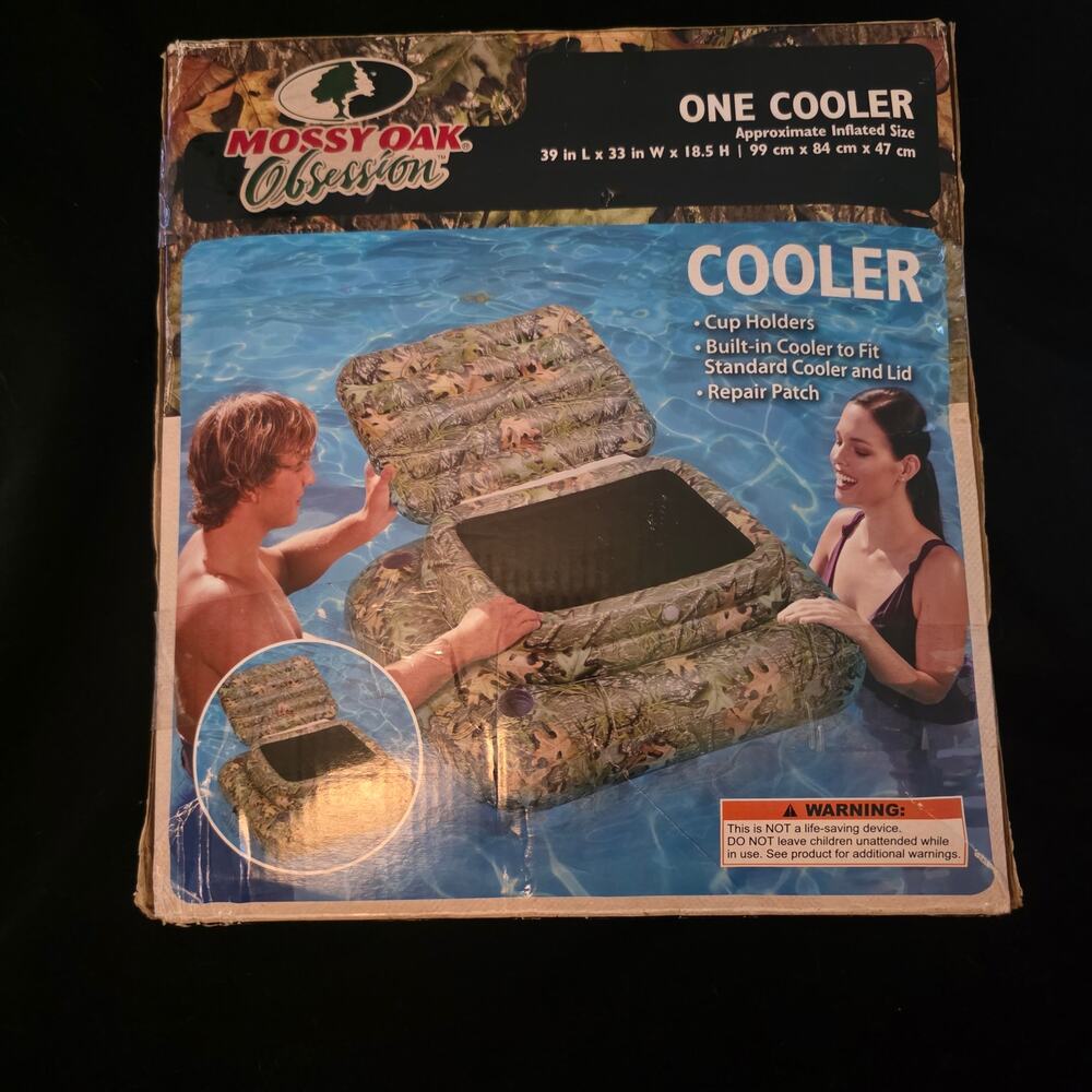 Floating Cooler kayaking canoeing swimming